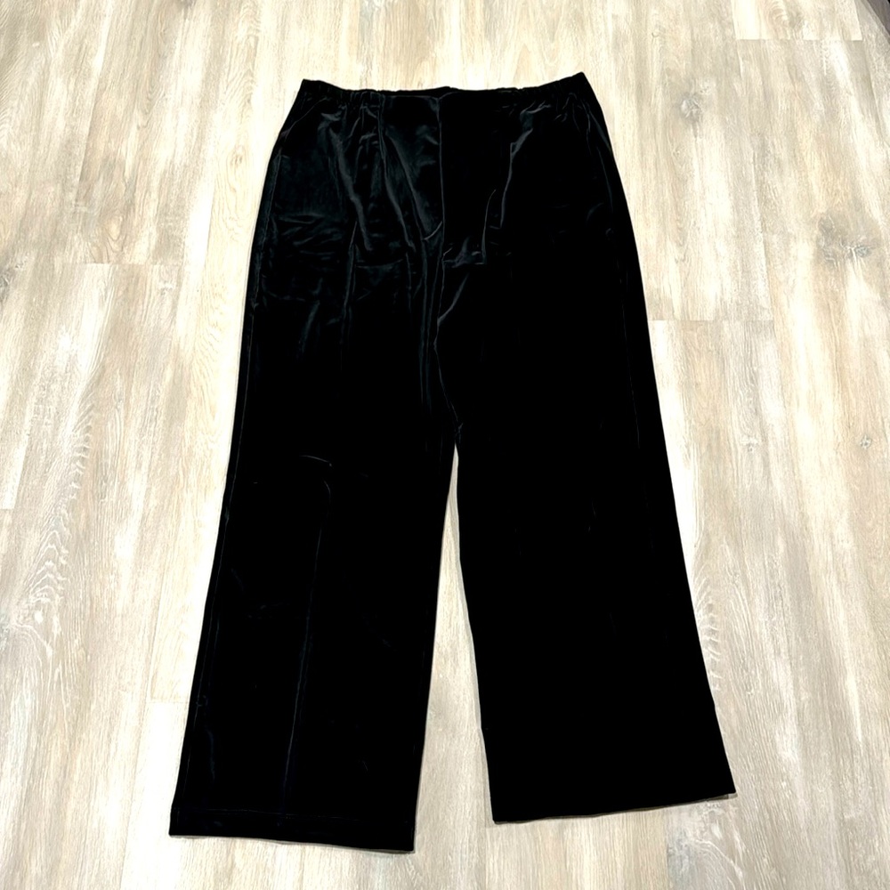 Velvet No Tummy Pant Black